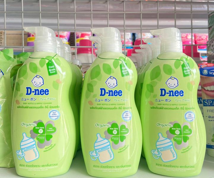 Nước Rửa Bình Sữa Dnee Chai Thái Lan 620ML