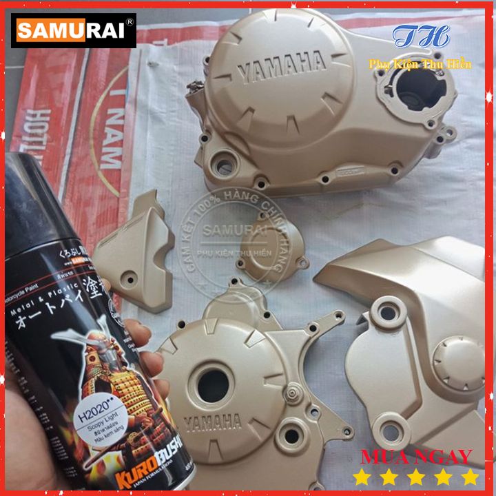[HCM]Sơn Xịt Samurai Màu Kem Sáng - Mã H2020