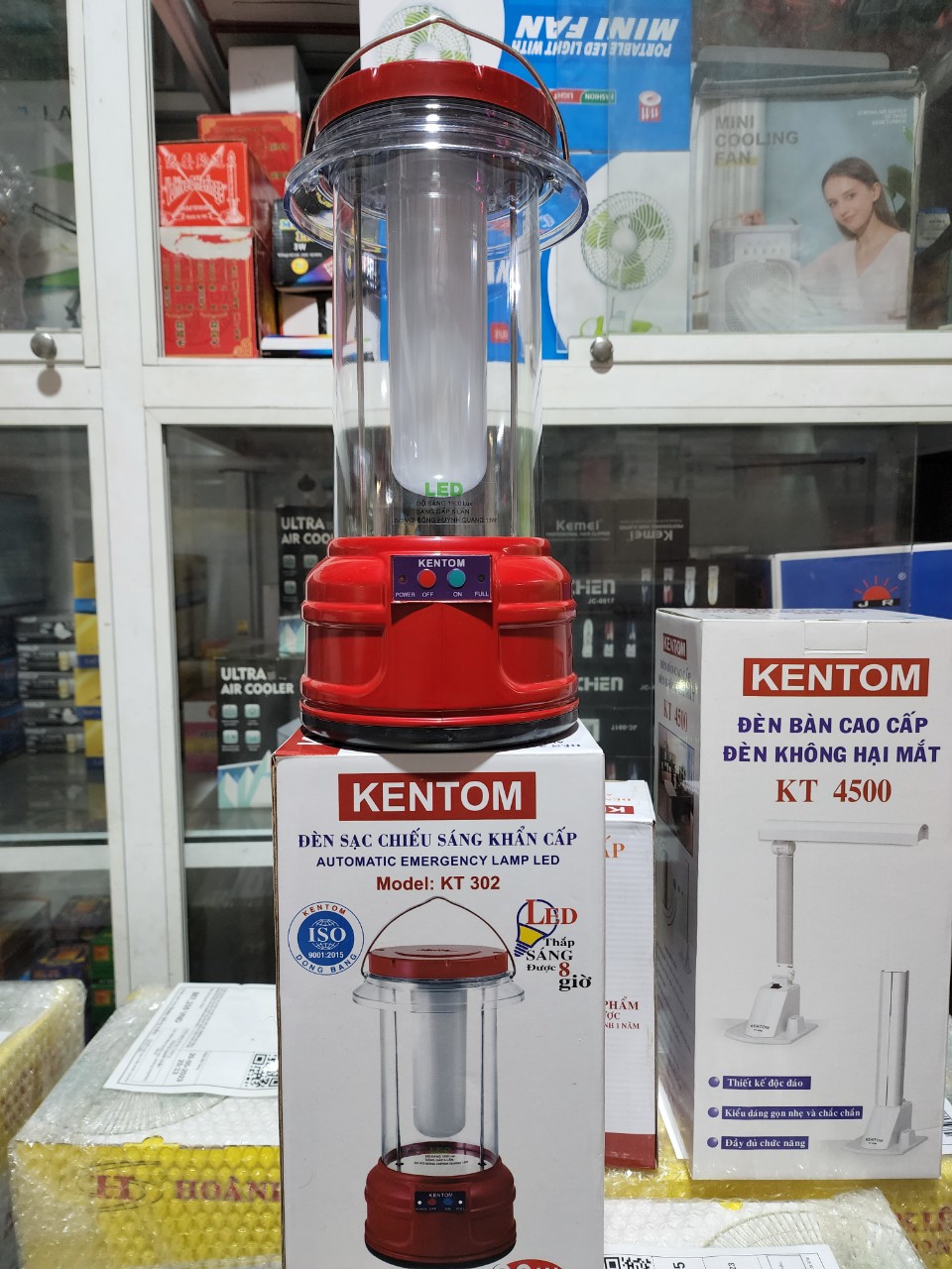 [HCM]ĐÈN SẠC CHIẾU SÁNG KHẨN CẤP KT 302