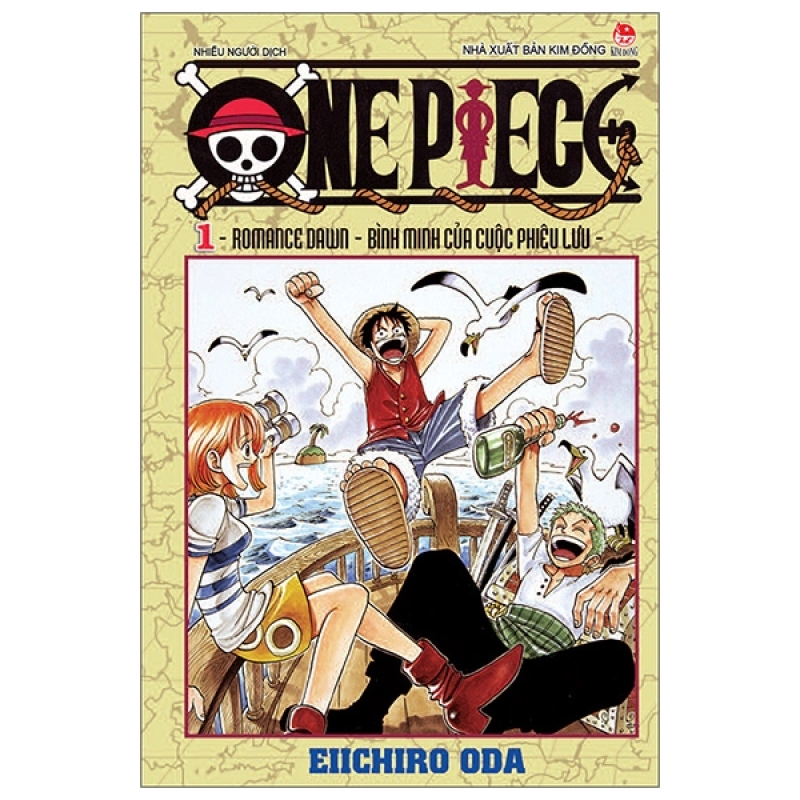 Fahasa - One Piece Tập 1: Romance Dawn - Bình Minh Của Cuộc Phiêu Lưu (Tái Bản 2019)
