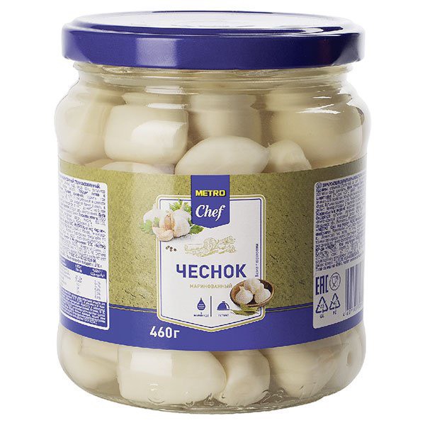 Củ tỏi muối Metro Chef 460g - Babushka Shop