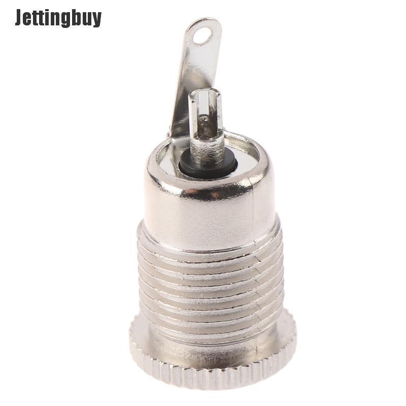 Jettingbuy 5 Chiếc Ổ Cắm Giắc Nguồn DC DC099 5.5*2.5Mm Đầu Nối Gắn Bảng Điều Khiển Cái