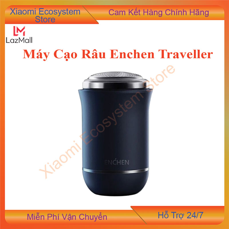 Máy cạo râu nam chính hãng Mini Enchen traveller chống nước IPX6 - nhỏ gọn. phù hợp cho du lịch