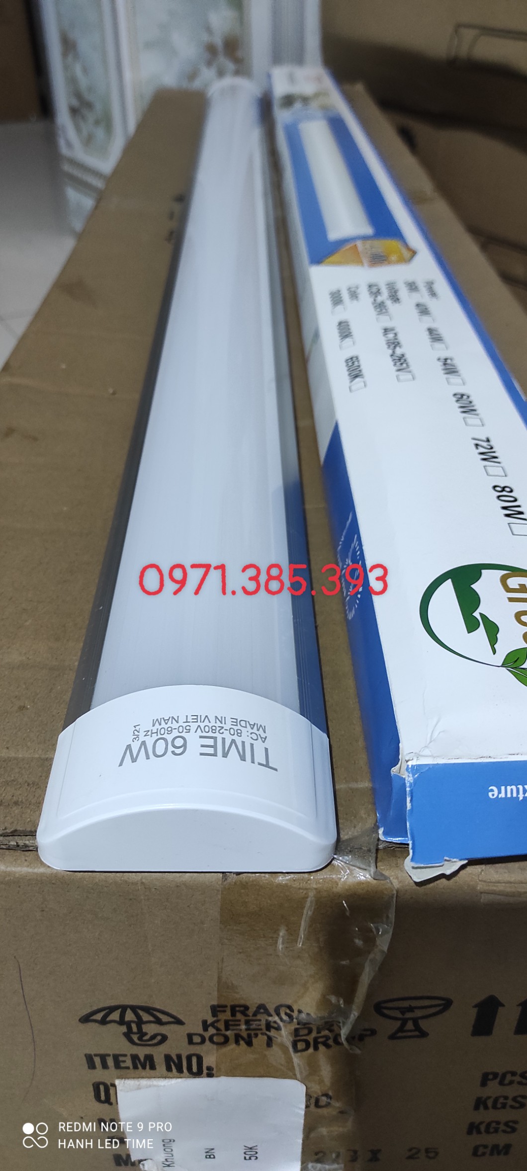Combo 10 Bóng đèn tuýp led bán nguyệt siêu sáng 1,2m