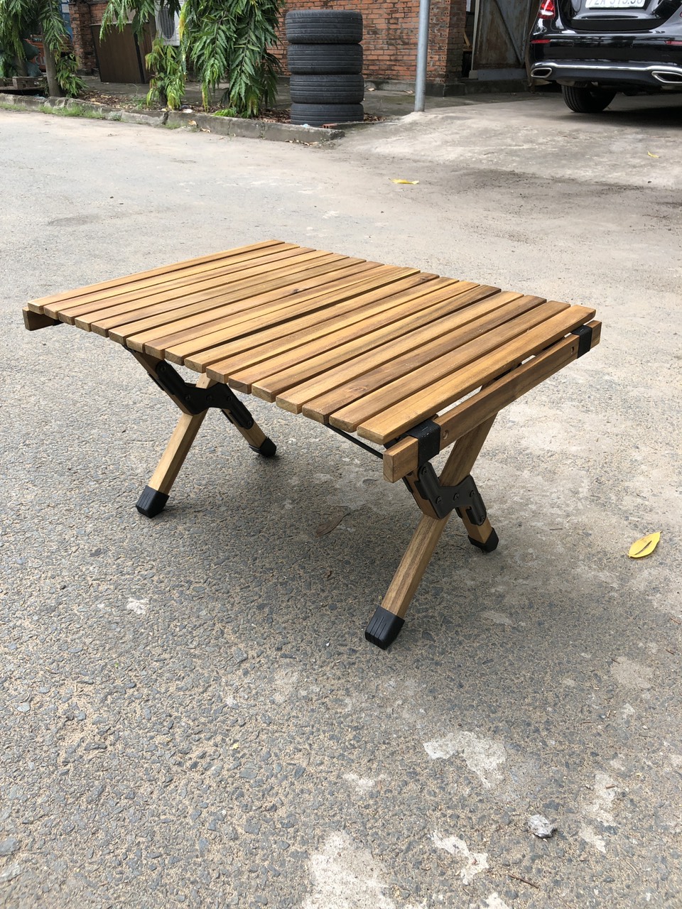 Bàn cà phê ngoài trời, cắm trại