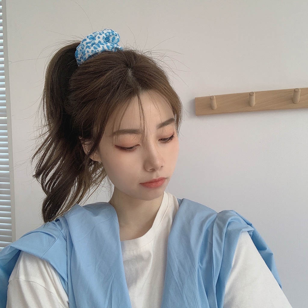 Dây Buộc Tóc Scrunchies Phong Cách  Buta Sc21