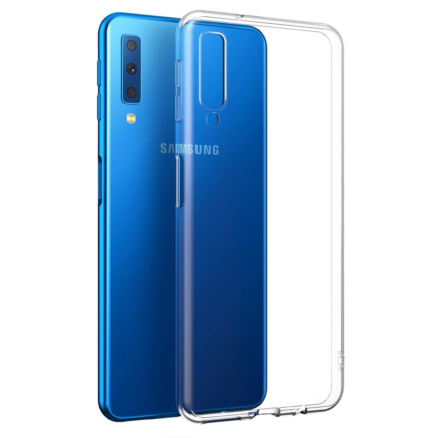 Ốp Silicon 0.33mm cho Samsung A7 2018 (trong suốt)