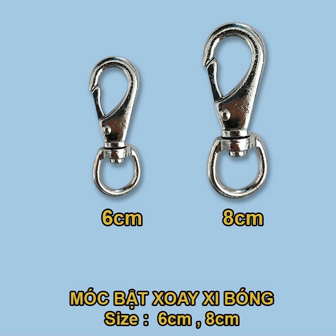 Móc xoay 360 độ inox, móc bật đa năng
