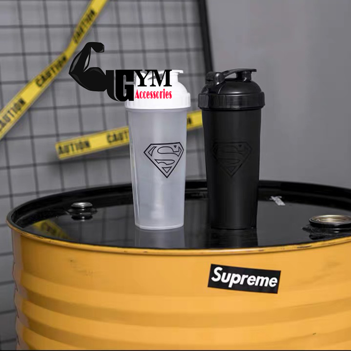 Bình nước thể thao bình lắc shake bottle Super Hero