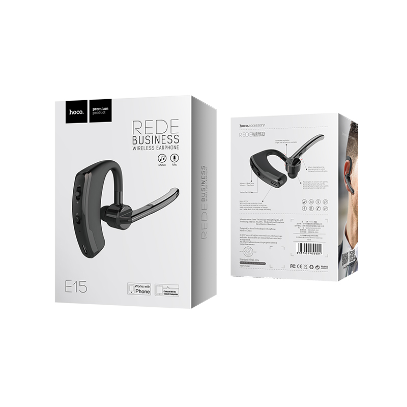 Tai nghe bluetooth Rede Wireless HOCO E15