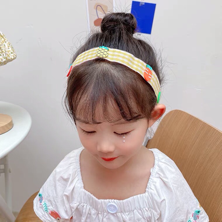 Bờm tóc dán cho bé