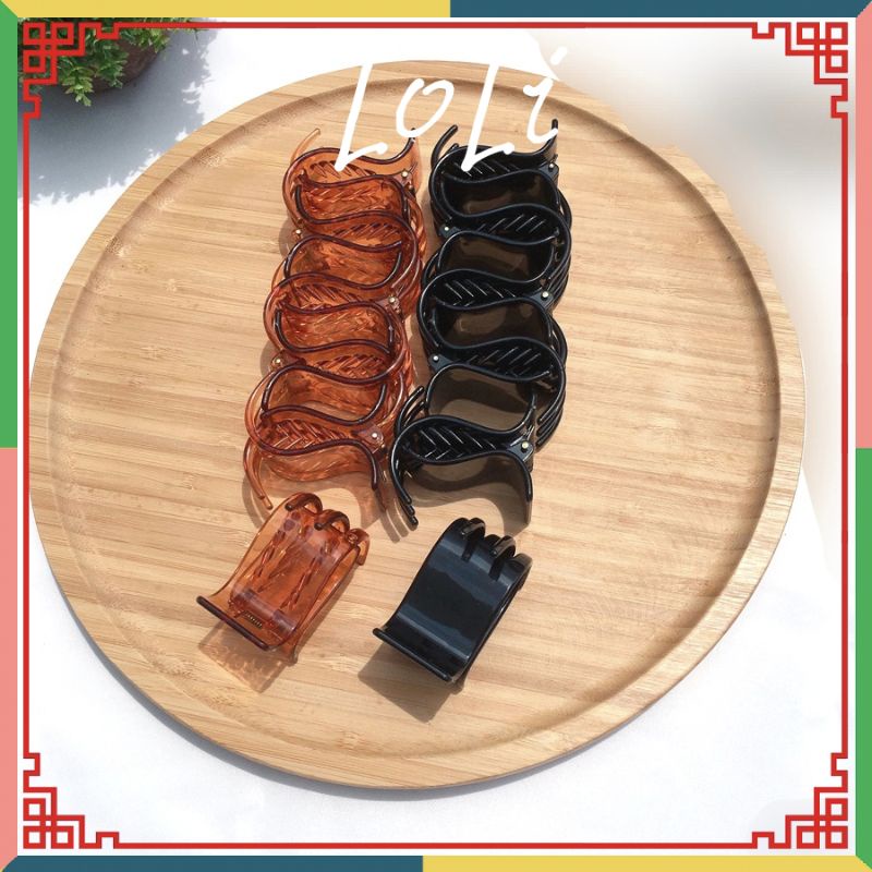 Kẹp tóc càng cua 5 răng loại đẹp - loli