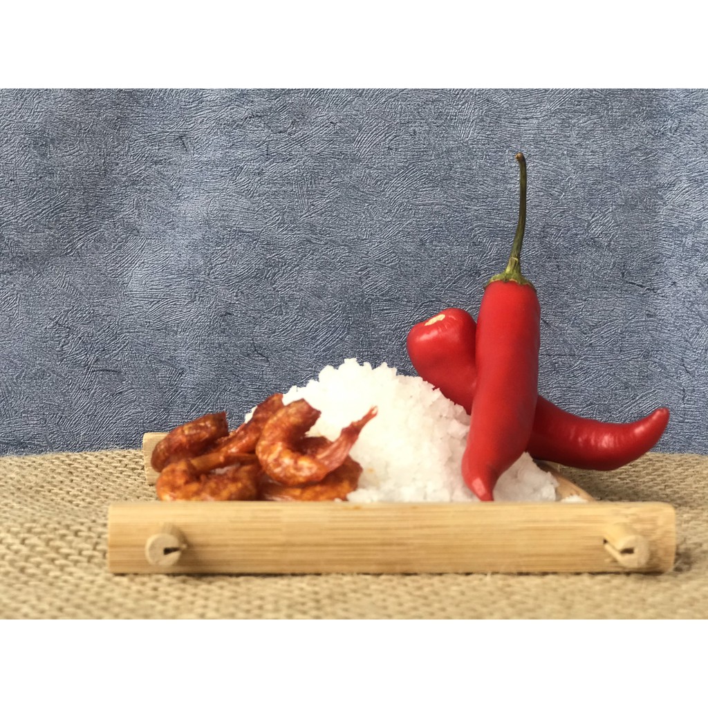 [Combo 2 Hủ] 2 Hủ Muối Ớt Tôm Ông Chà Và 60g (Shrimp Chilli salt Ong Cha Va) - Muối Tôm