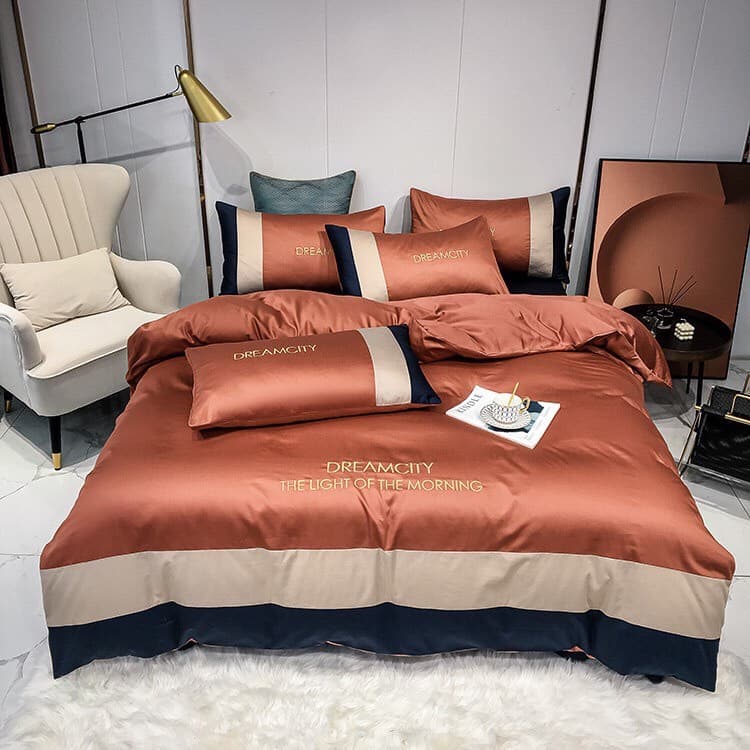 BỘ CHĂN GA GỐI LỤA TENCEL DREAM HOME (MS01)