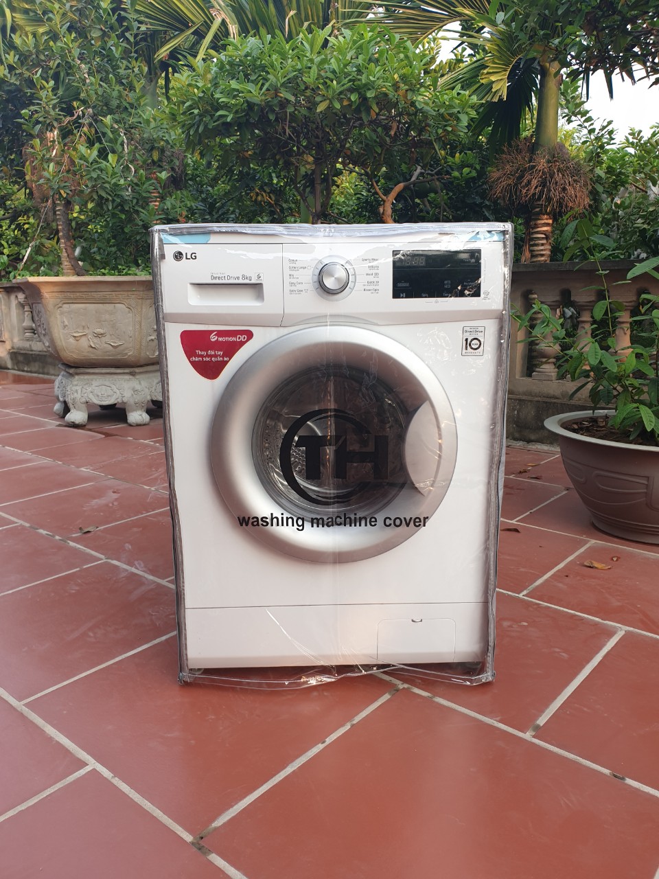 Vỏ bọc máy giặt Electrolux ( chất liệu giả da cao cấp )