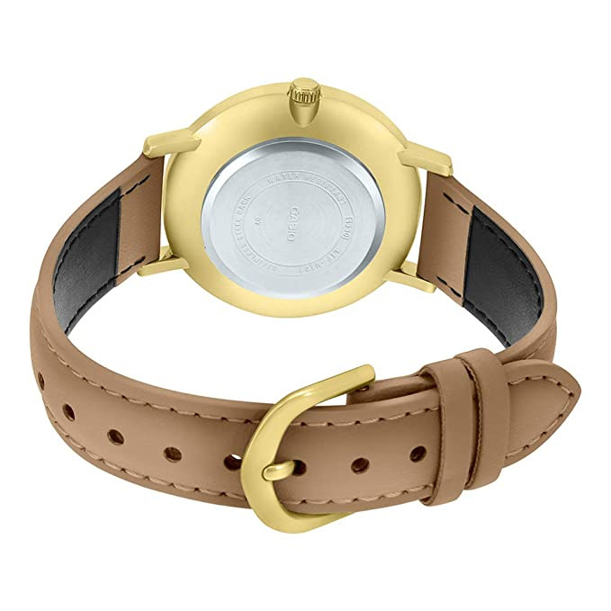 [HCM]Đồng Hồ Nữ Casio Dây Da LTP-VT01GL-7BUDF Chính Hãng