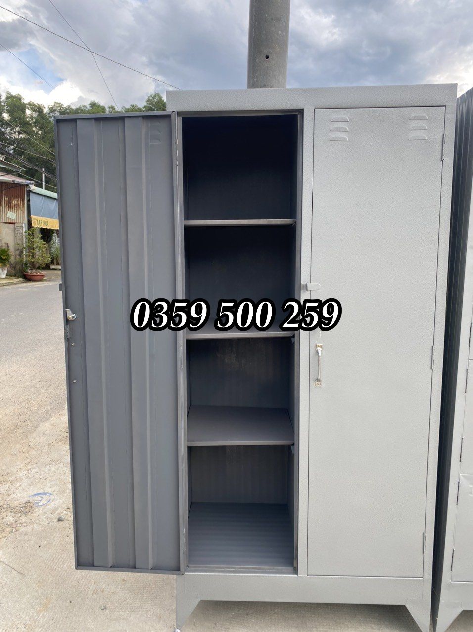 [HCM BD] Tủ hồ sơ văn phòng sơn dầu