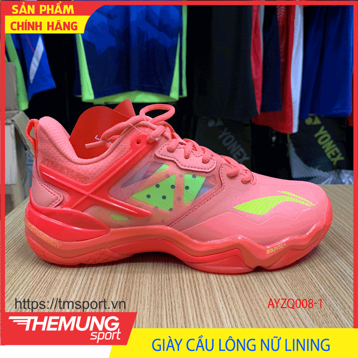 Giày Cầu Lông Nữ LiNing AYZQ008-1