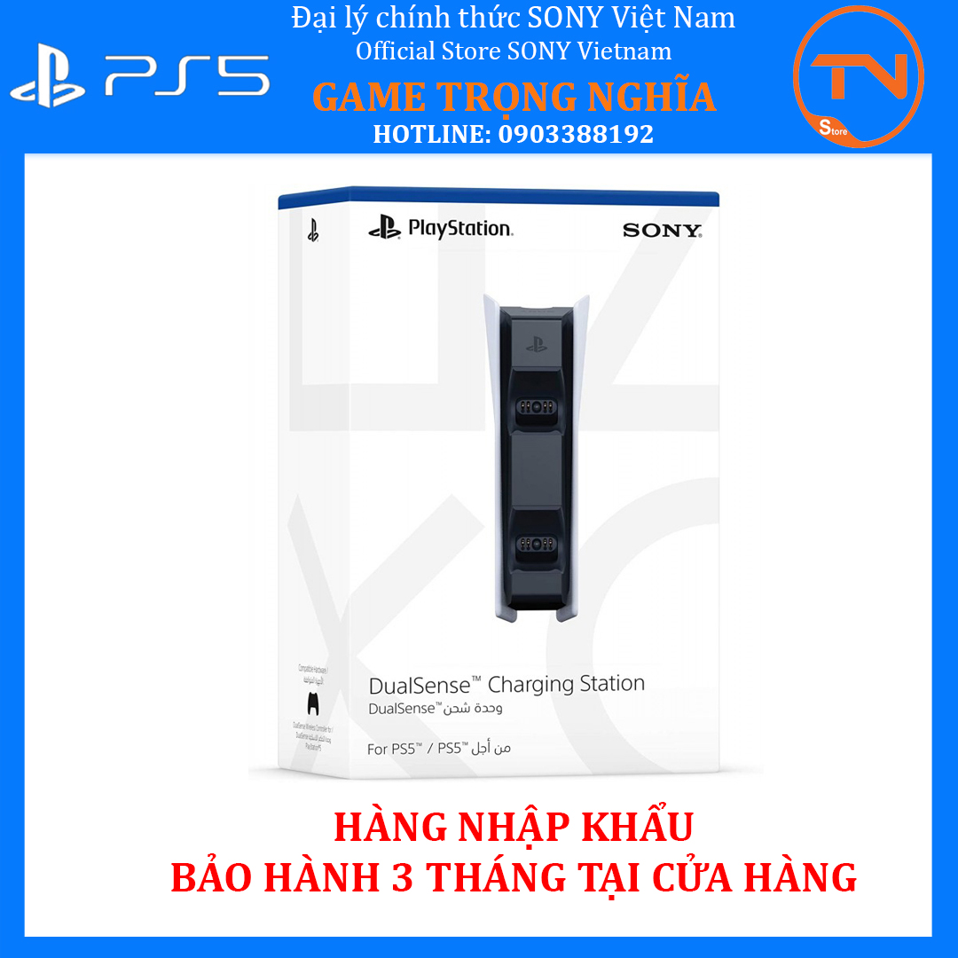 Dock sạc tay cầm PS5 DualSense Charging Station - Hàng Nhập Khẩu