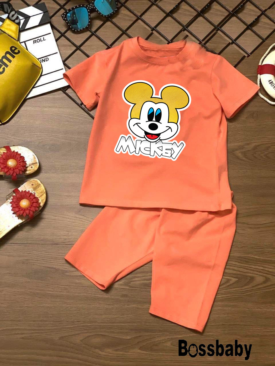 [HCM]Bộ đồ bé gáiQuần áo trẻ em metky cho bé từ 6kg-29kg.BDBG20.