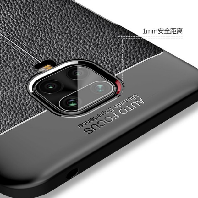 Ốp lưng Xiaomi Redmi Note 9S / Note 9 pro / Redmi Note 9 Pro Max giả da chống sốc Auto Focus