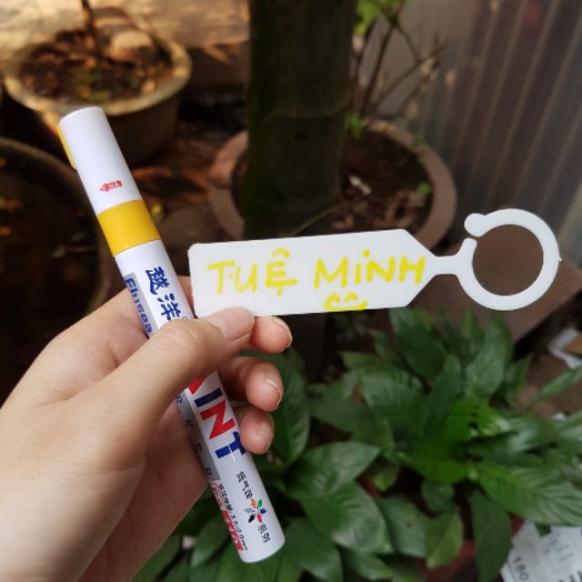 Combo 100 thẻ nhựa ghi tên lan kèm móc và bút ghi thẻ, cam kết sản phẩm đúng mô tả, chất lượng đảm bảo