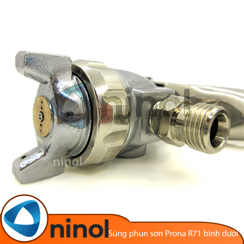 Súng phun sơn Prona R71 bình dưới