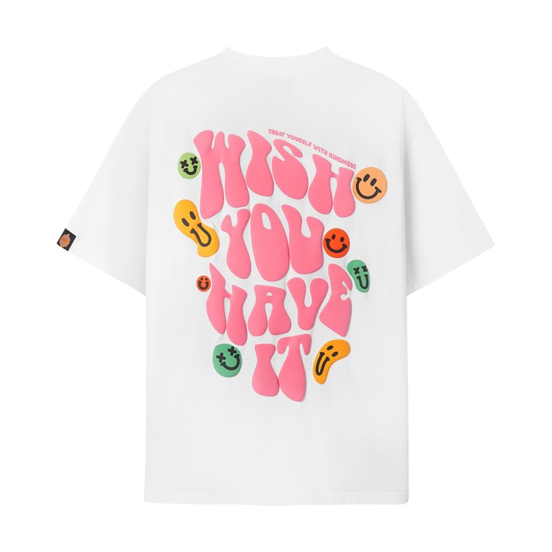 HighClub Kindness Tee - White/Beige