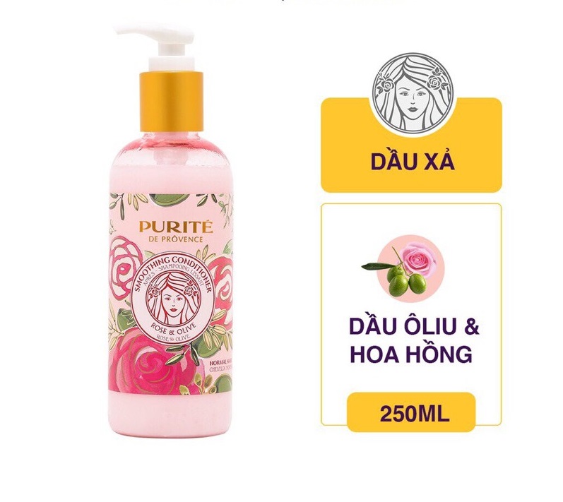 Dầu Xả Purité Hoa Hồng & Ôliu 250ml-HT