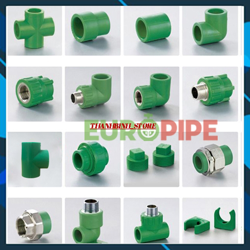 TÊ THU 50 NHIỆT/ TÊ THU PPR 90 ĐỘ  PHI 50 MM-  EUROPIPE