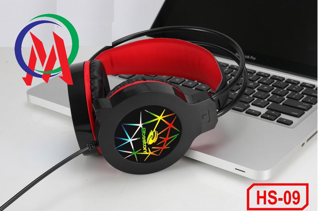 [HCM]Tai Nghe Bosston HS-09 LED 7 Màu