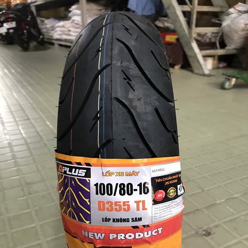 Lốp SH 100/80-16 TL Dplus - 125cc 150cc