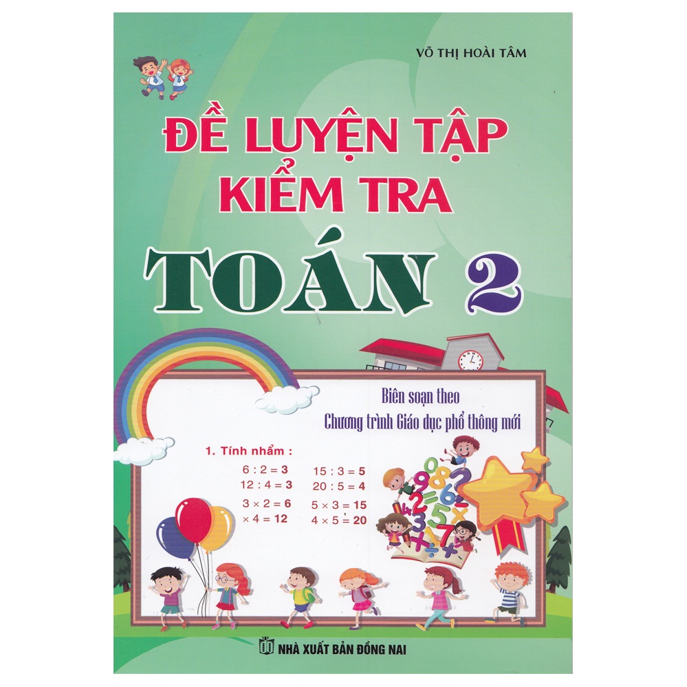 Đề luyện tập và kiểm tra toán 2
