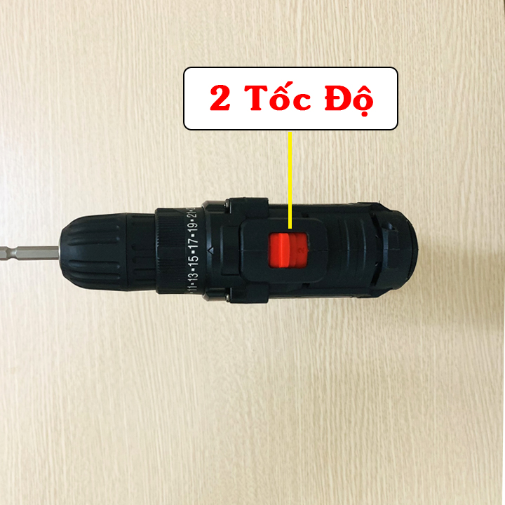 Khoan Pin 12V 2 Tốc Độ