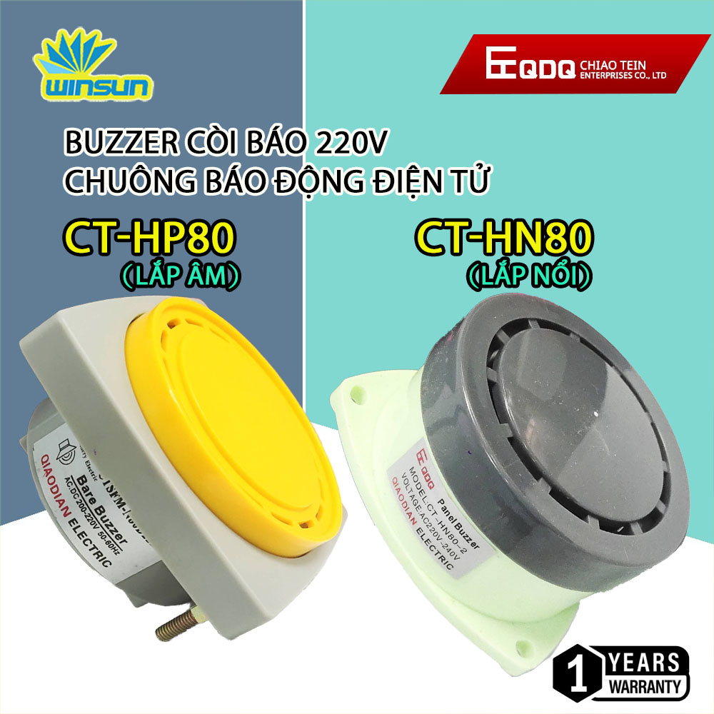 Còi báo 220V Chuông báo động điện tử