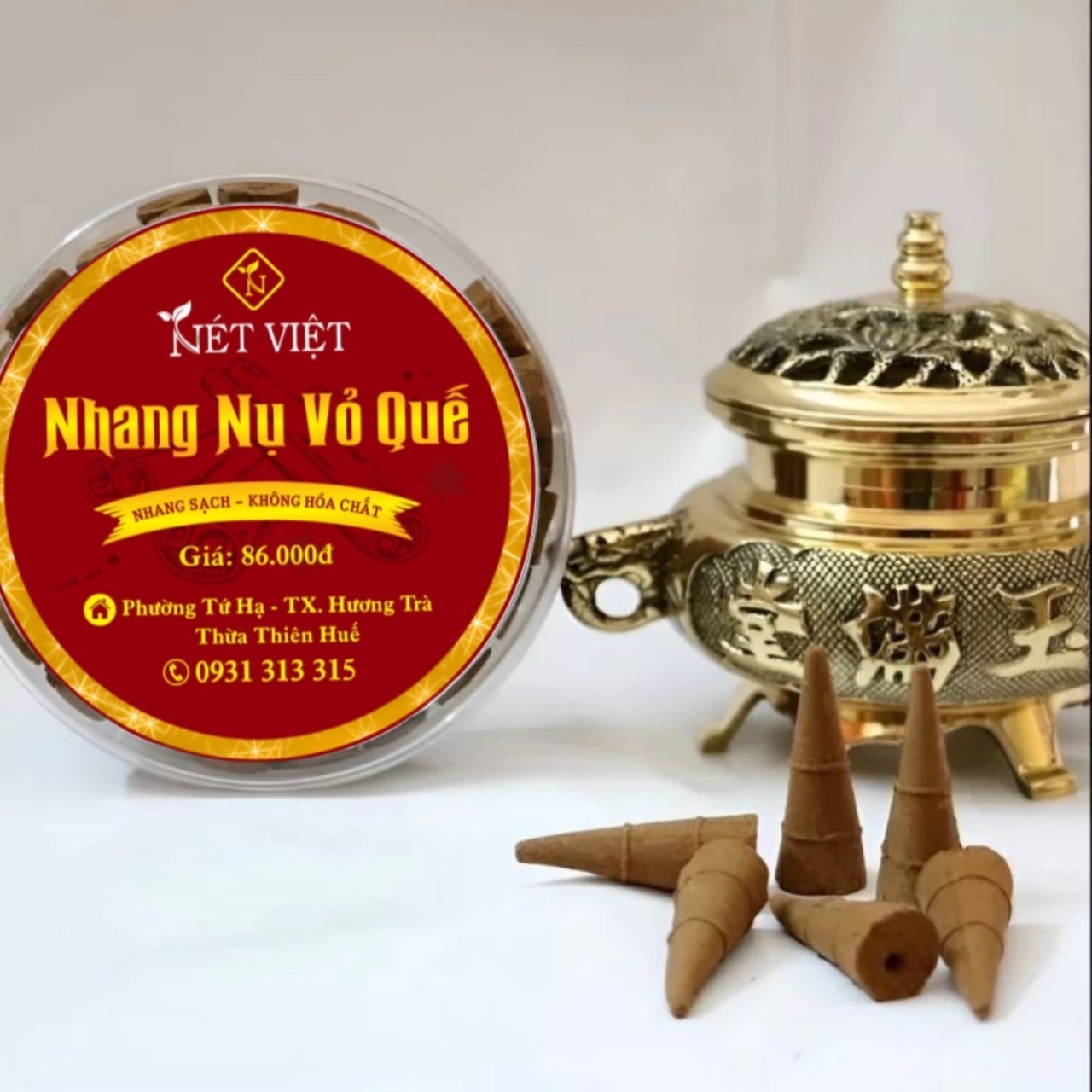 Nhang Nụ Quế Nét Việt (Hộp 40 viên)