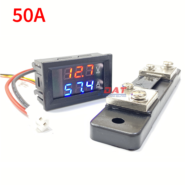 [HCM]Đồng hồ đo áp và dòng DC - 50A