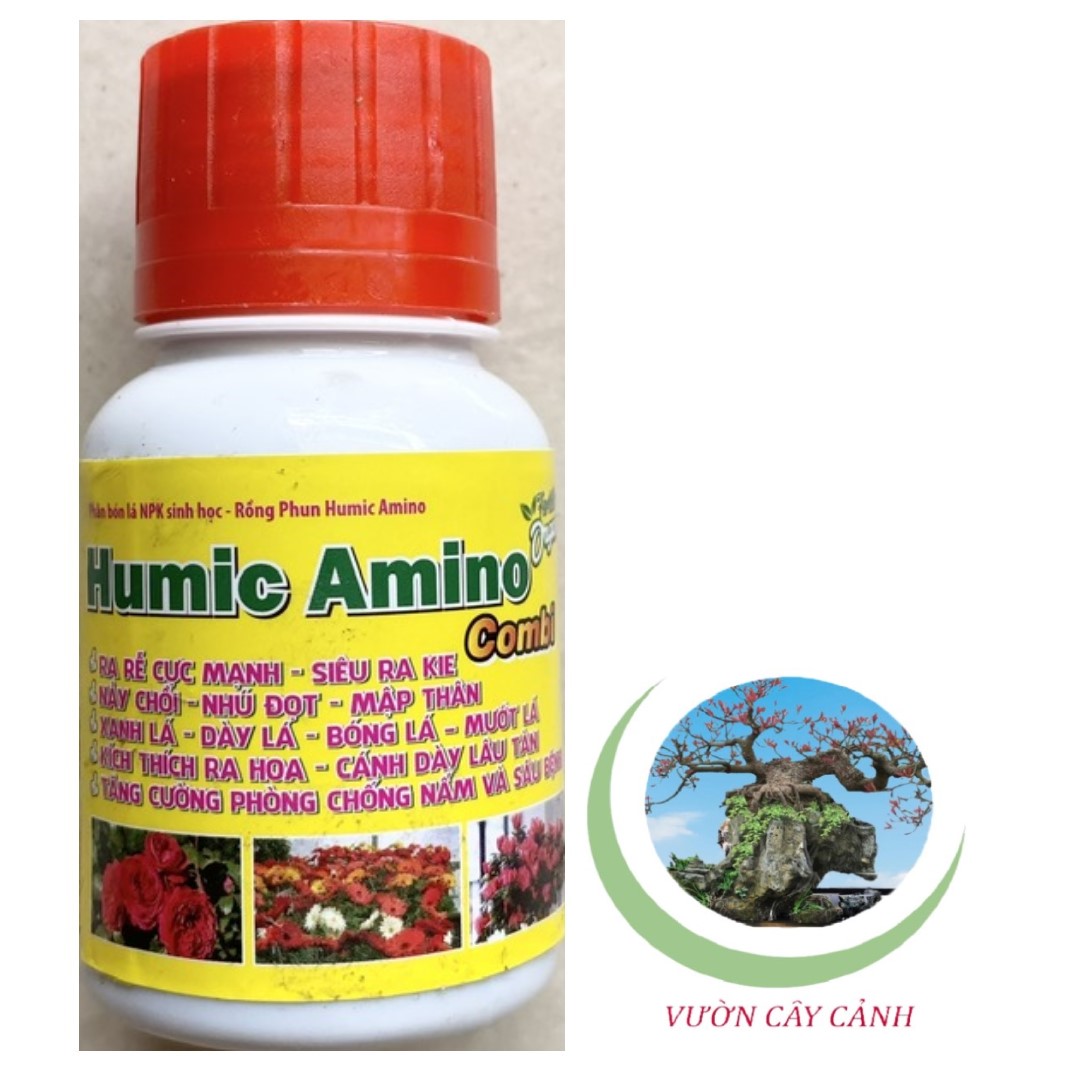 Humic amino combi phân bón lá npk sinh học - #228a# 50ml