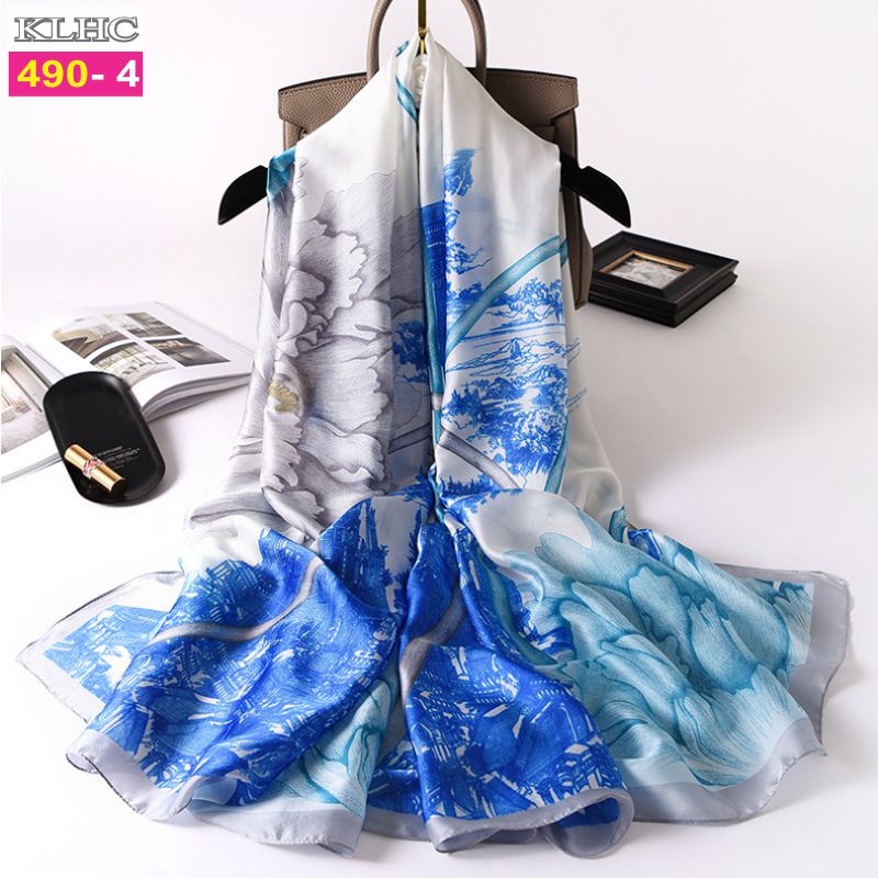 Khăn Choàng Lụa Thời Trang 1028 - Thế Giới Khăn Đẹp - Giá Sỉ