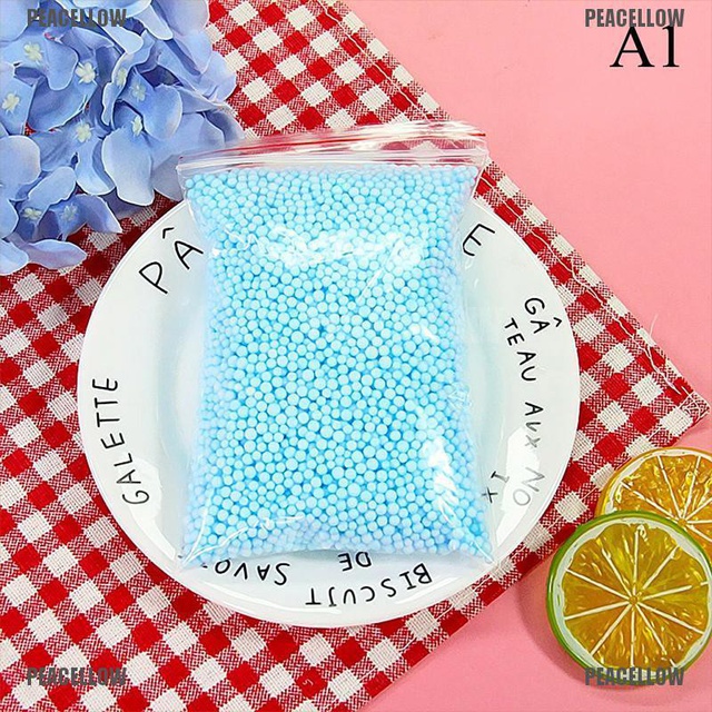 Hạt xốp nhỏ làm slime, gói quà tặng
