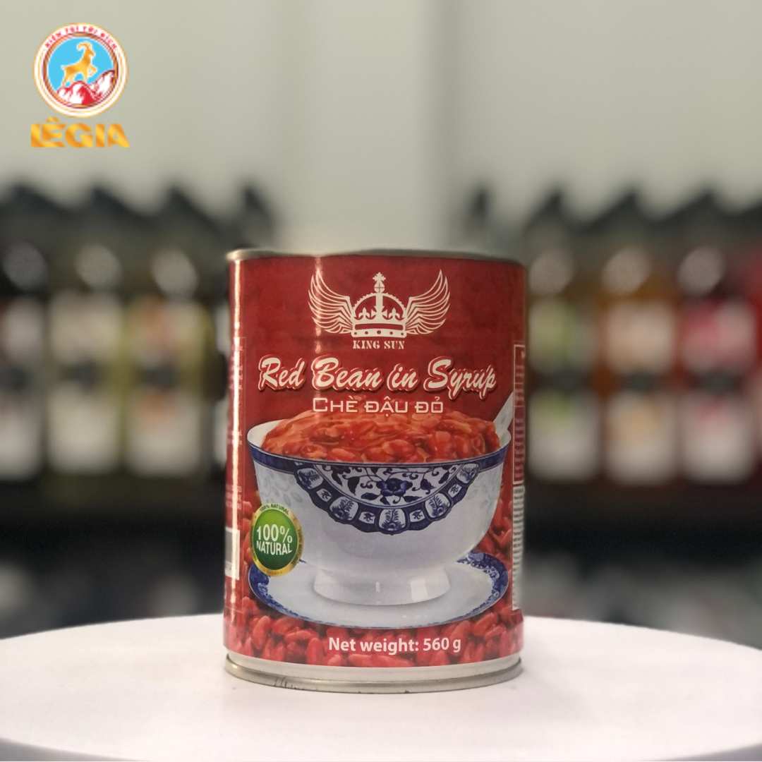 ĐẬU ĐỎ ĐÓNG LON KING 560gr