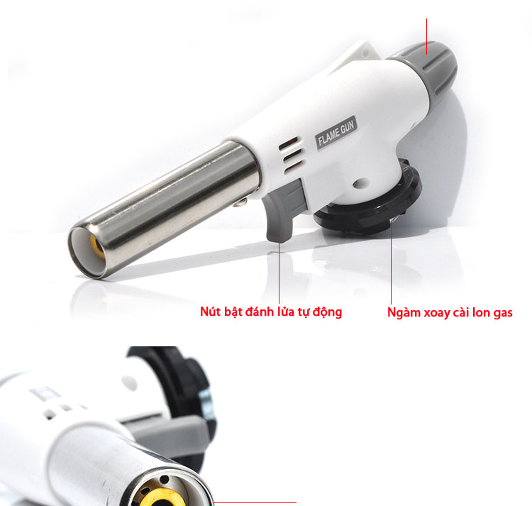 [Flash Sale] Đầu khò gas cầm tay sử dụng bình ga mini