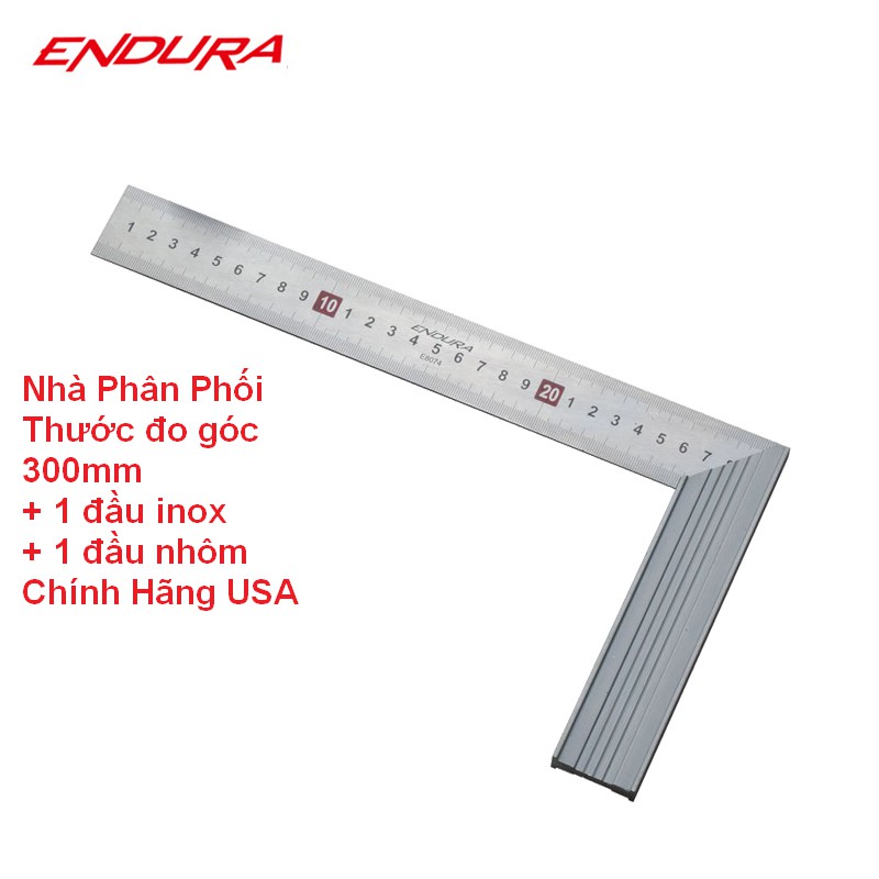 Thước Đo Góc 300mm ENDURA E8074 or ASAKI AK-2643 (Nhập Khẩu Usa)