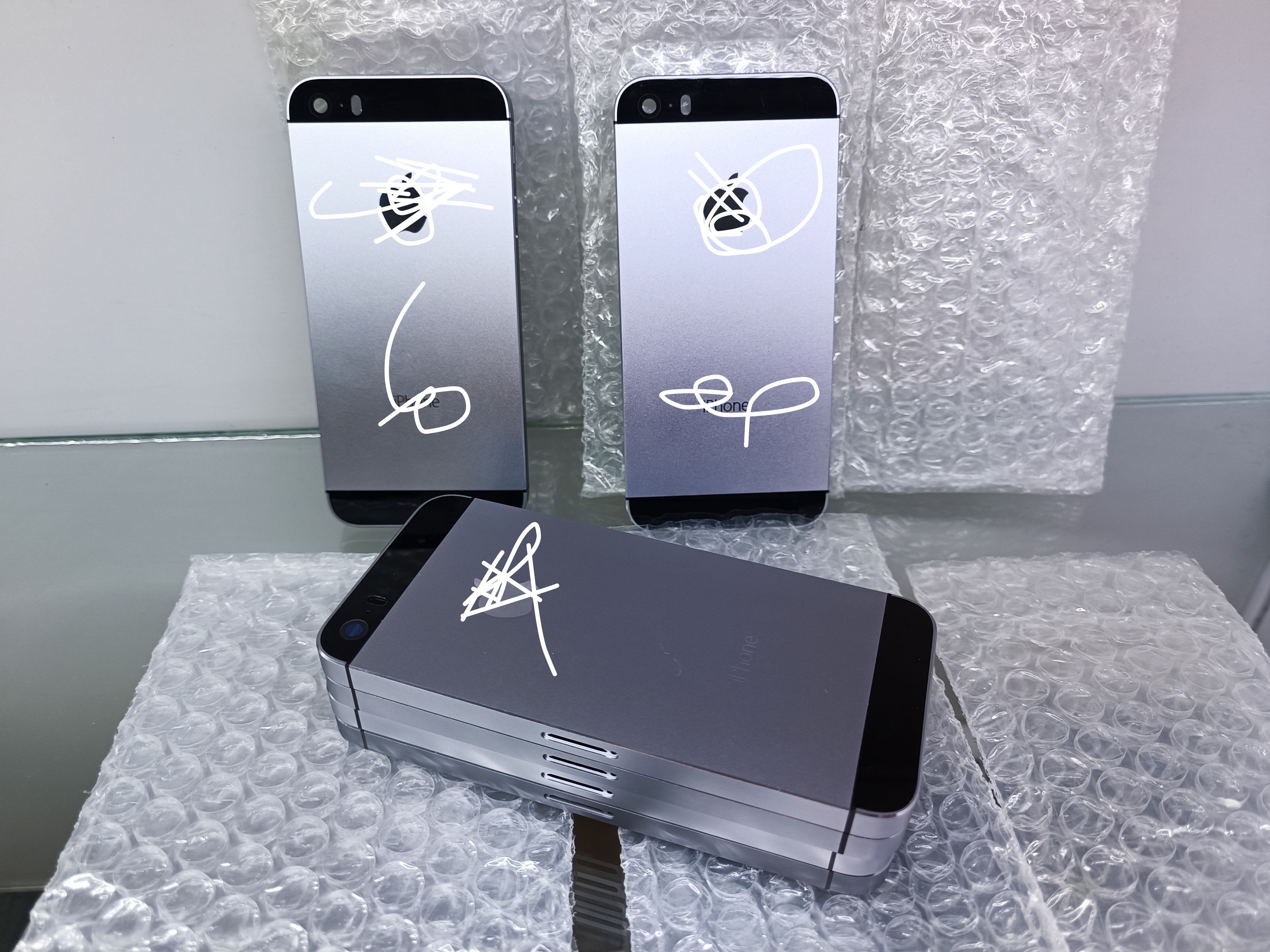 New Original Black gray 5S shell