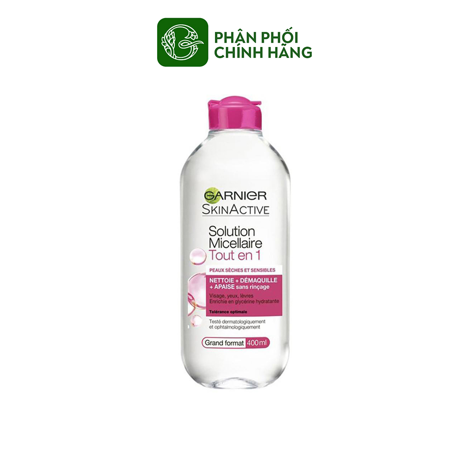 Nước Tẩy Trang Garnier Micellar Cleansing Water 400ml