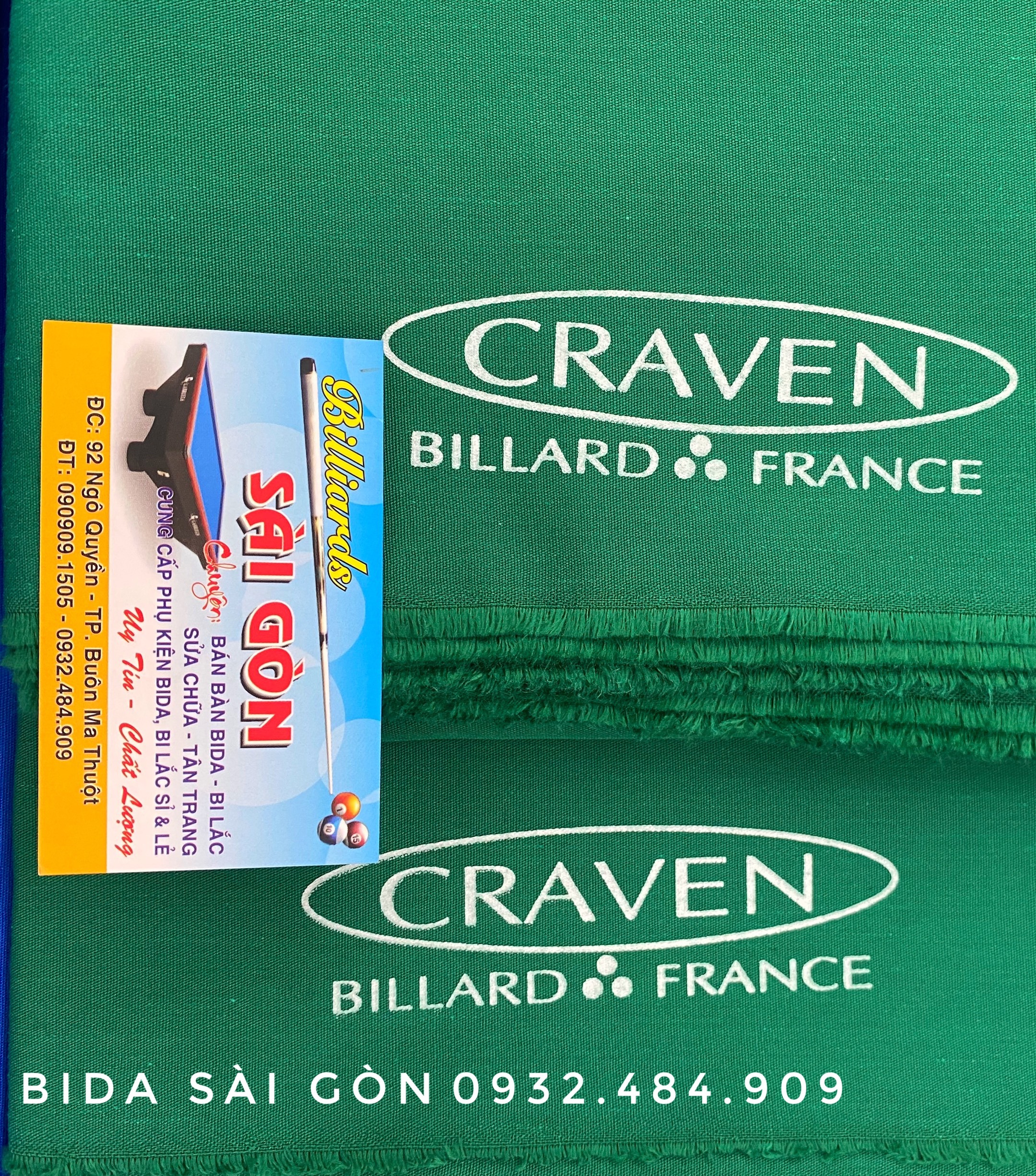 Vải mặt Xi Craven Bida France