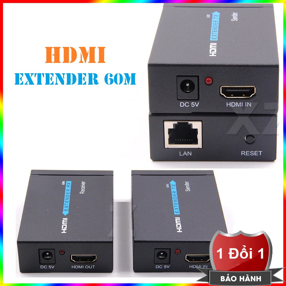 Bộ kích tín hiệu HDMI qua dây mạng 60m