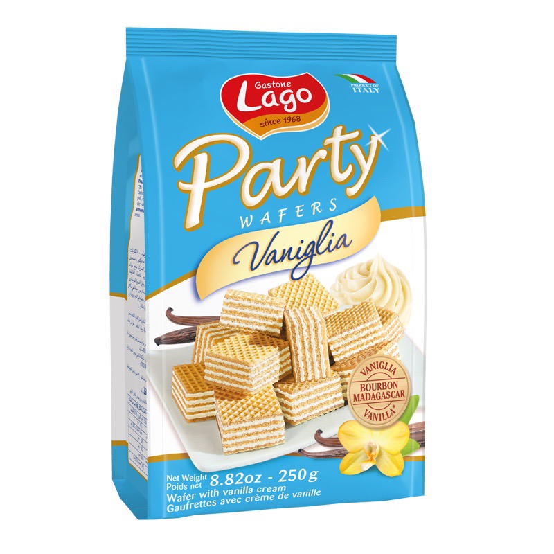 Bánh xốp kem Lago Party 250g