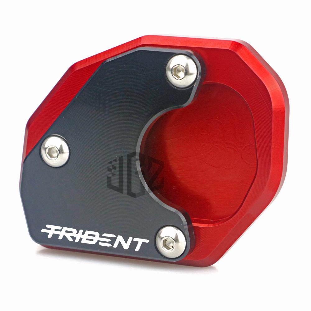 Motorcycle Kickstand Enlarger CNC Stand Plate Extension Pad Support Modified Accessory for Triumph Trident 660