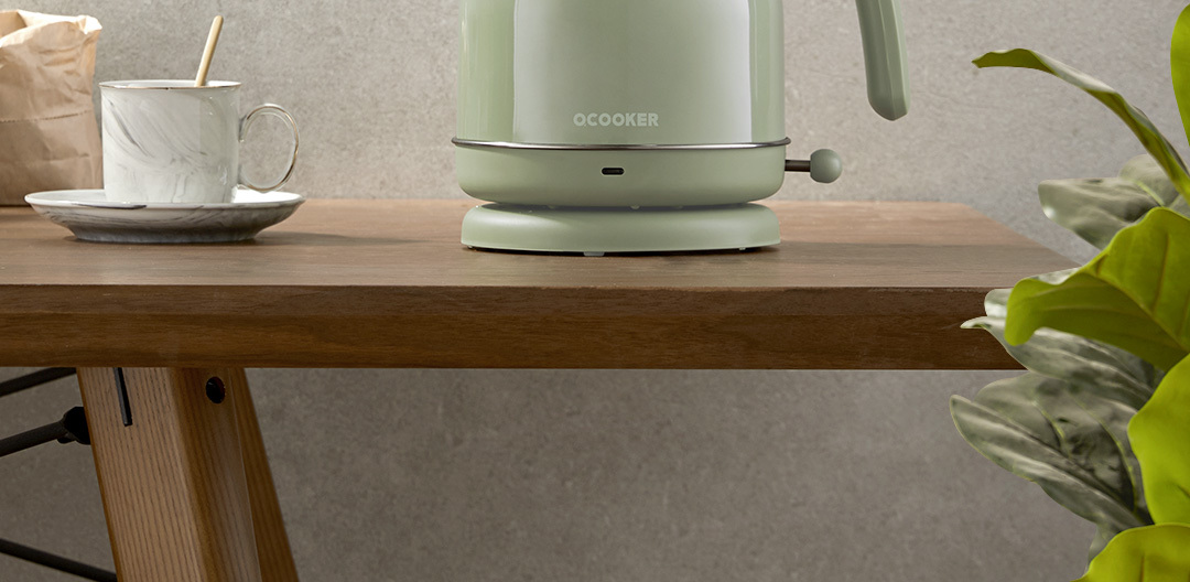 ẤM ĐUN NƯỚC SIÊU TỐC XIAOMI OCOOKER QS-1701 (CÓ NHIỆT KẾ CƠ HỌC THÔNG BÁO) (màu xanh)